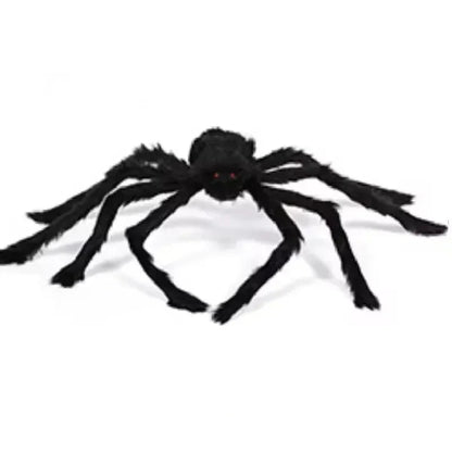 Halloween Giant Spider Decorations, Scary Large Spider Props for Halloween Decorations Indoor and Outdoor Yard Party 7