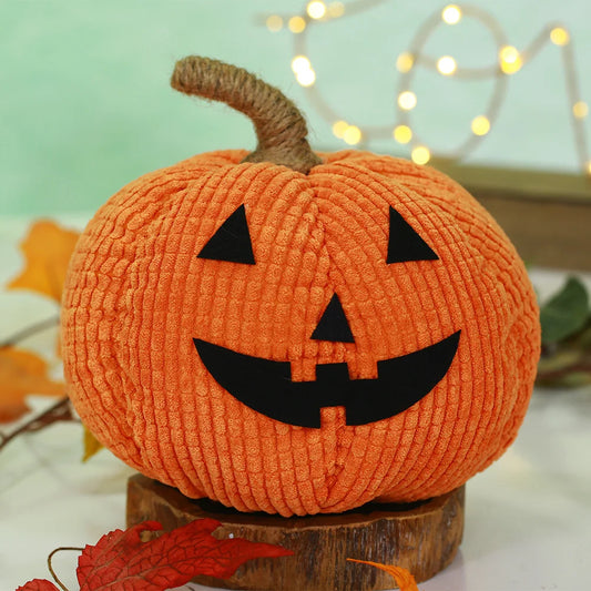 Halloween Grimace Pumpkin Ornaments Artificial Pumpkin Rustic Harvest Decor Faux Pumpkin Plant Decorations for Fall Festivities 0
