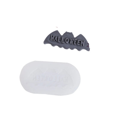 Halloween Silicone Soap Mold Diy Scented Candle Making Halloween Ghost Pumpkin Aromatherapy Plaster Decoration Candle Mold 12