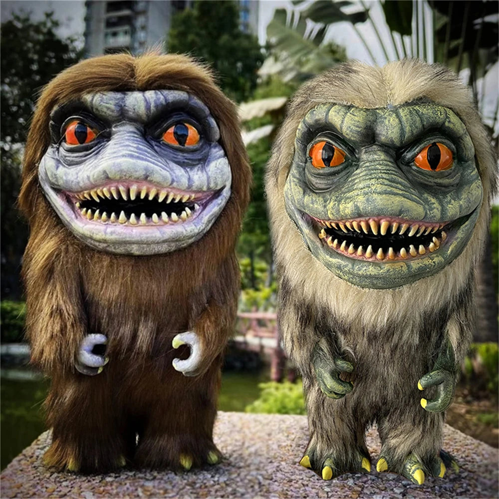 Halloween Stuffed Critters Plush Doll Creepy Prop Goth Plushie Cute Creative Calico Animal Monster Toys Figure Ornament Gifts 4