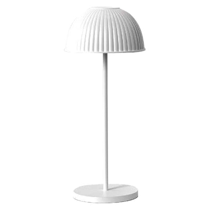 RoyaleGlow Modern Dome LED Table Lamp - Cordless, Dimmable Touch Control for Reading & Decor