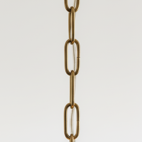 Royelux Modern Farmhouse White Linen Drum Pendant Light