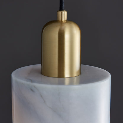 LuxRoyale Marble Pendant Light-Modern Hanging Lamp for Dining Room Kitchen Island