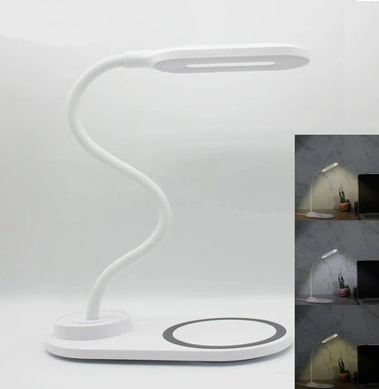 Wireless Fast-Charging Table Lamp - Fast Wireless Charger for iPhone & Samsung - Default Title