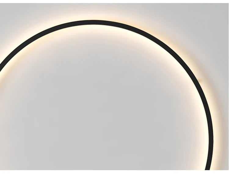 Lumora Premium Circular LED Wall Light with Halo Ambient Glow