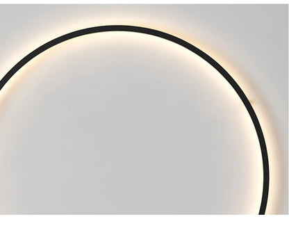 Lumora Premium Circular LED Wall Light with Halo Ambient Glow