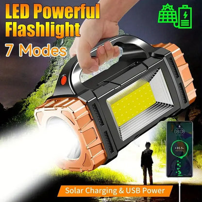 RoyaleGlow Multi-Function LED Flashlight Torch 1000 Lumens