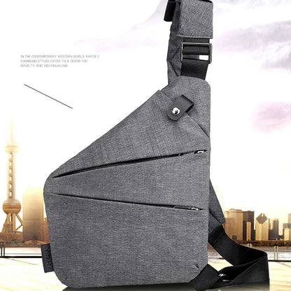 Luxora Waterproof Pocket Bag with Adjustable Strap and Pockets