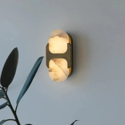 RoyaleGlow Modern LED Wall Sconce, Bronze Finish 3000K Warm White Light for Bedroom & Living Room