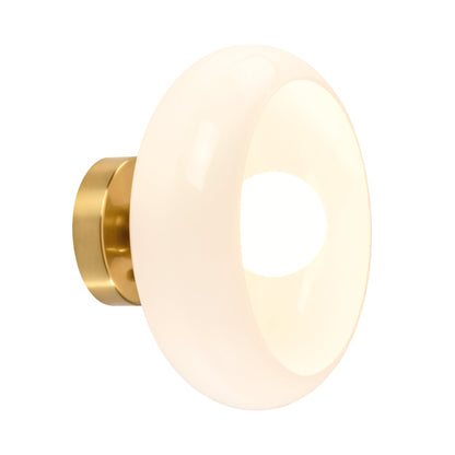 Hearthline 1-Light Dimmable Retro Bowl Shade Wall Sconce (10") 4