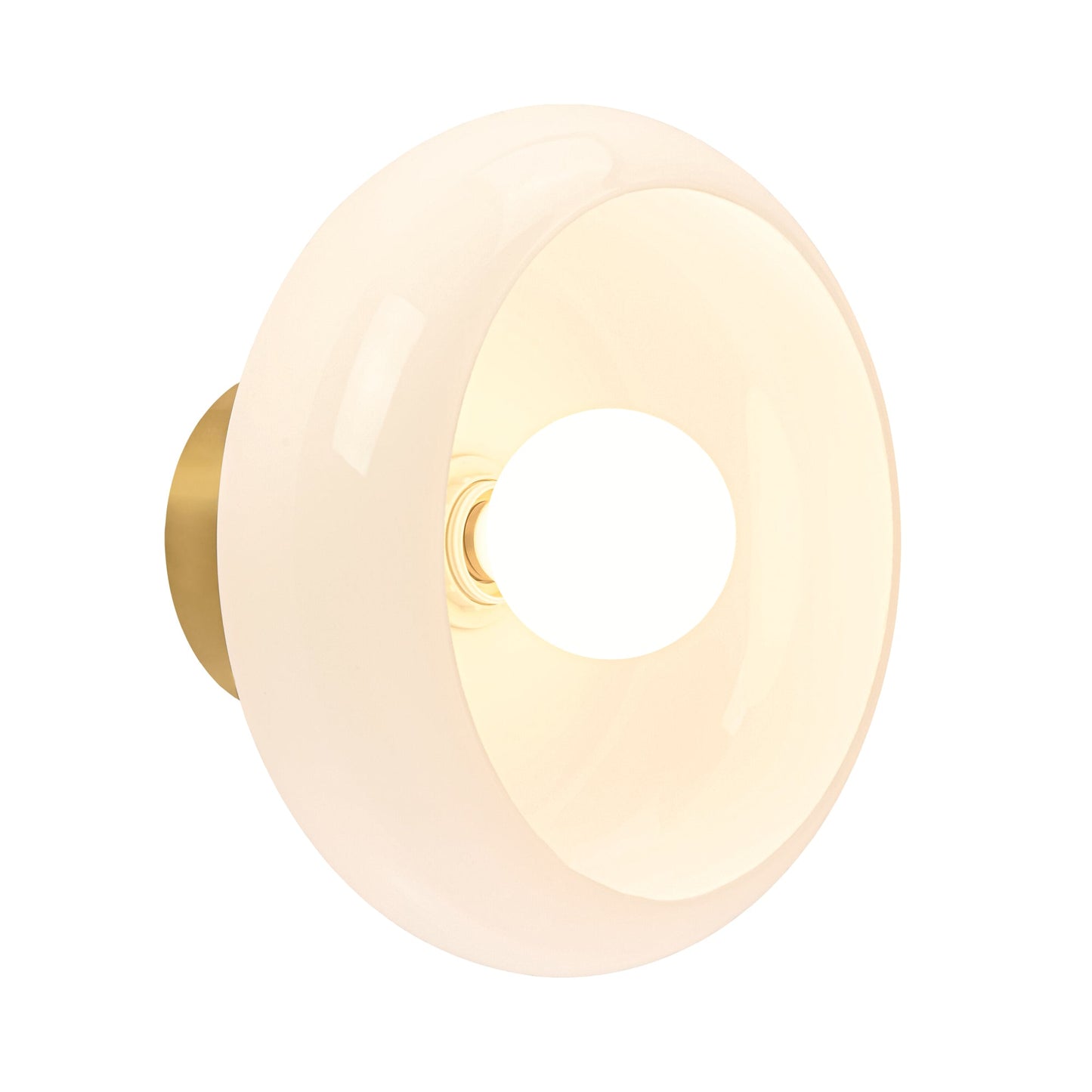 Hearthline 1-Light Dimmable Retro Bowl Shade Wall Sconce (10") 5