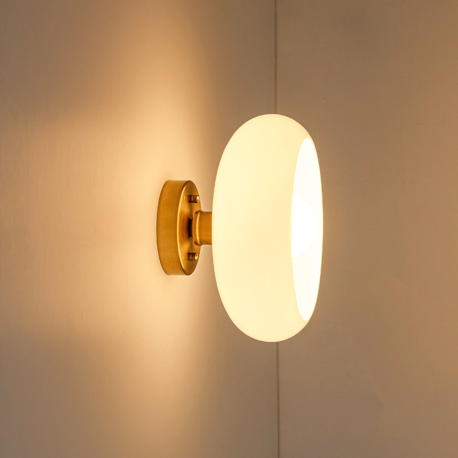 Hearthline 1-Light Dimmable Retro Bowl Shade Wall Sconce (10") 8