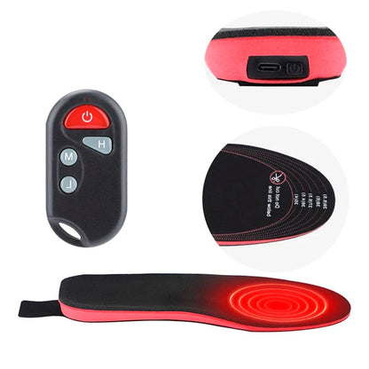 RoyaleGlow Heated Shoe Insoles Rechargeable Inserts