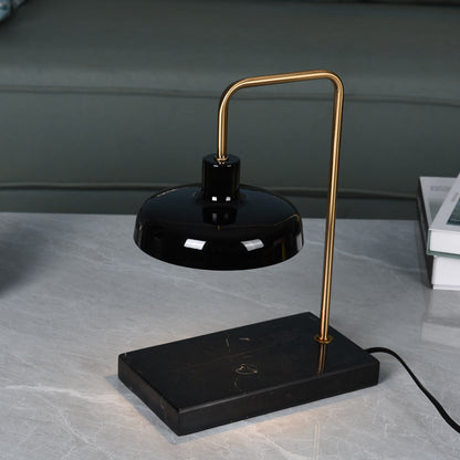 RoyaleGlow Marble Candle Warmer Lamp with Dimmer & Timer for Aromatherapy