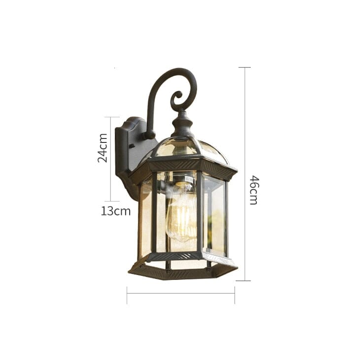 RoyaleGlow Artistic Outdoor Lampshade for Garden Patio