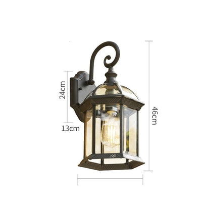 RoyaleGlow Artistic Outdoor Lampshade for Garden Patio