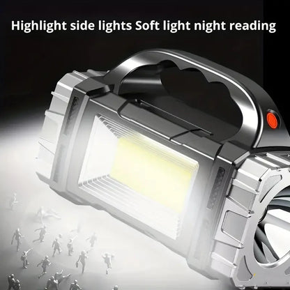 RoyaleGlow Multi-Function LED Flashlight Torch 1000 Lumens