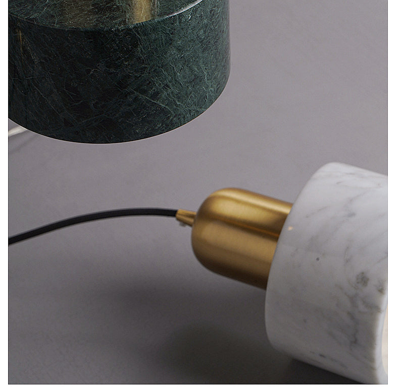LuxRoyale Marble Pendant Light-Modern Hanging Lamp for Dining Room Kitchen Island