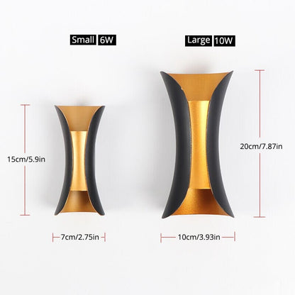 RoyaleGlow Arya Wall Lamp Nordic Style Home Lighting