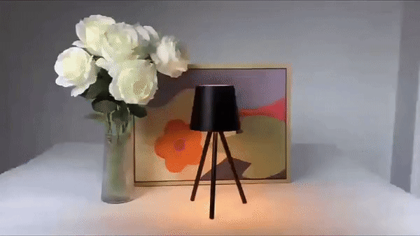 Royallure Cordless Chic Lamp - Elegant Cordless Table Lamp for Modern Spaces - Black