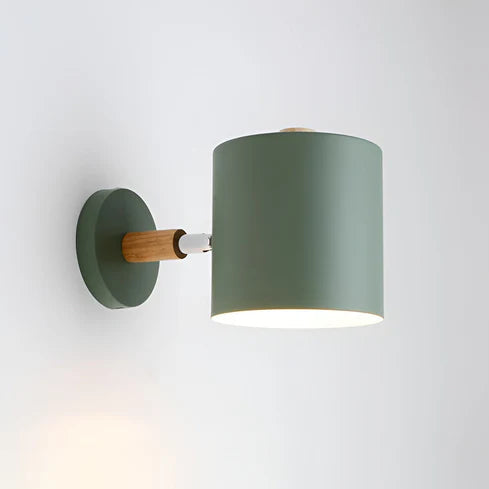 RoyaleGlow Macaron Wall Lamp - LED Bedside Light for Bedroom, Hallway and Living Room