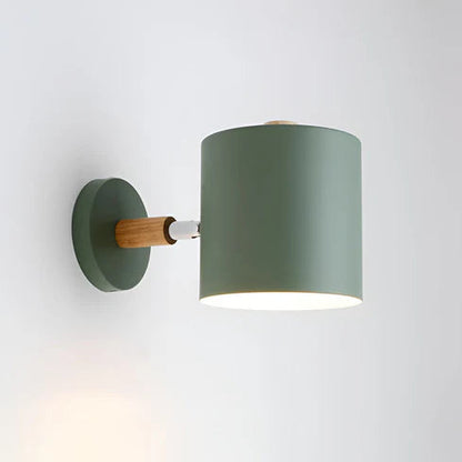 RoyaleGlow Macaron Wall Lamp - LED Bedside Light for Bedroom, Hallway and Living Room