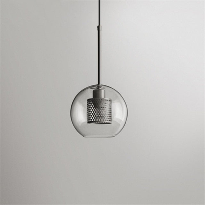 Honeycomb Glass & Metal Pendant Light 10