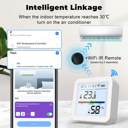 Royaleva Wifi-Enabled Temperature And Humidity Sensor