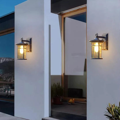IP55 Outdoor waterproof clear glass shade lamp 2