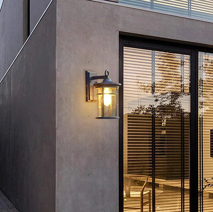IP55 Outdoor waterproof clear glass shade lamp 6