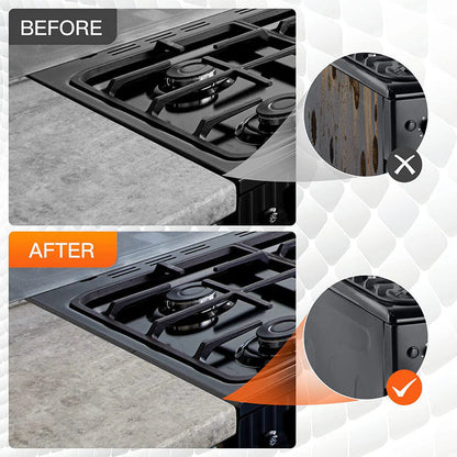 Royaleva Stove Gap Cover - Adjustable Stainless Steel Design