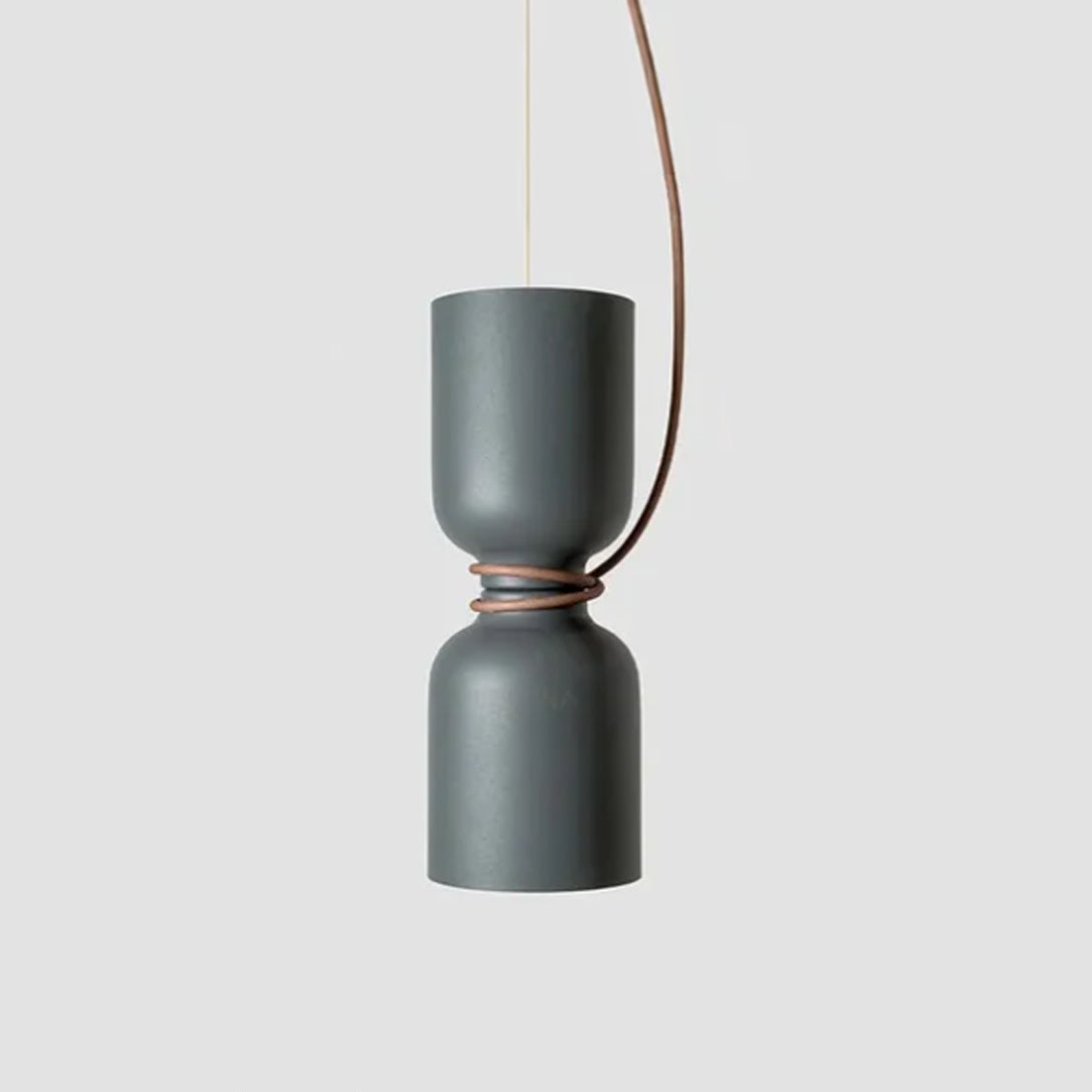 RoyaleGlow Modern LED Floating Iron Pendant Light - Minimalist White Ceiling Fixture