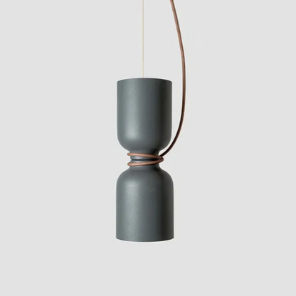 RoyaleGlow Modern LED Floating Iron Pendant Light - Minimalist White Ceiling Fixture