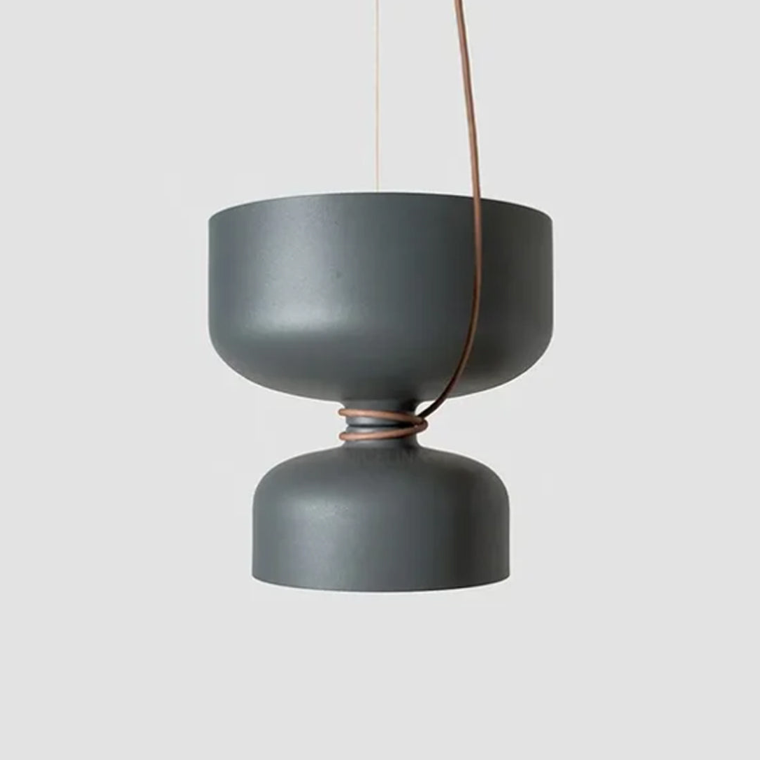 RoyaleGlow Modern LED Floating Iron Pendant Light - Minimalist White Ceiling Fixture