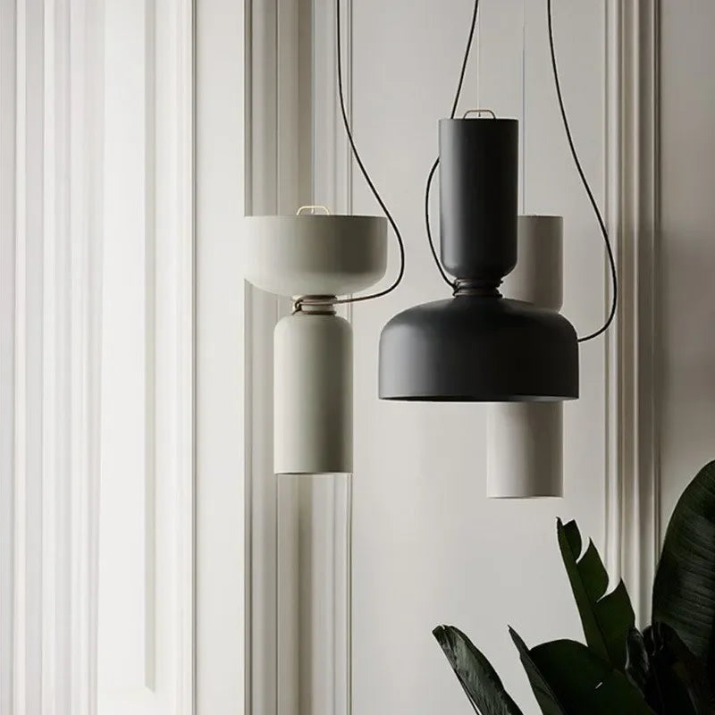 Illusion Art Iron Pendant Led Ceiling Light Chandelier 3