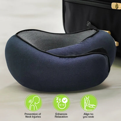Luxora Travel Neck Pillow - Comfortable and Full Neck Support