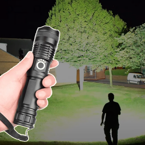 RoyaleGlow 90000 Lumens Xhp50.2 Most Powerful Flashlight