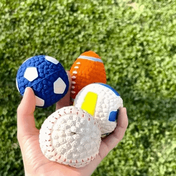 Pawelux Indestructible Chew Ball – Ultimate Dog Toy for Aggressive Chewers & Dental Health