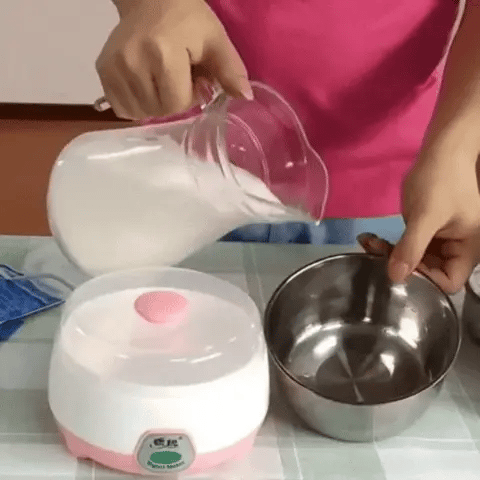 RoyaleGlow Mini Electric Probiotic DIY Yogurt Maker 1L