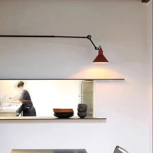 Industrial Design Rotatable Arm Wall Lamp 2