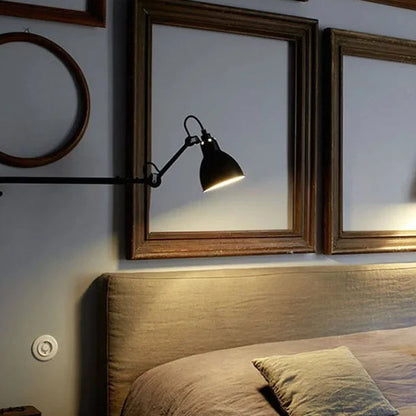 Industrial Design Rotatable Arm Wall Lamp 4