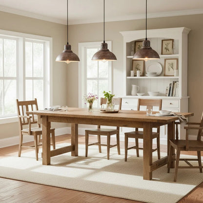 Industrial Vintage Metal Dome Pendant Light 8