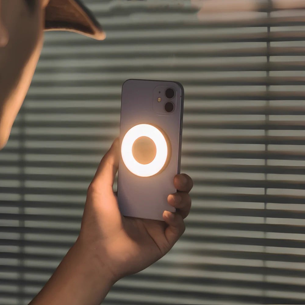 LuxRoyale Magnetic Fill Light For Selfies And Videos Portable