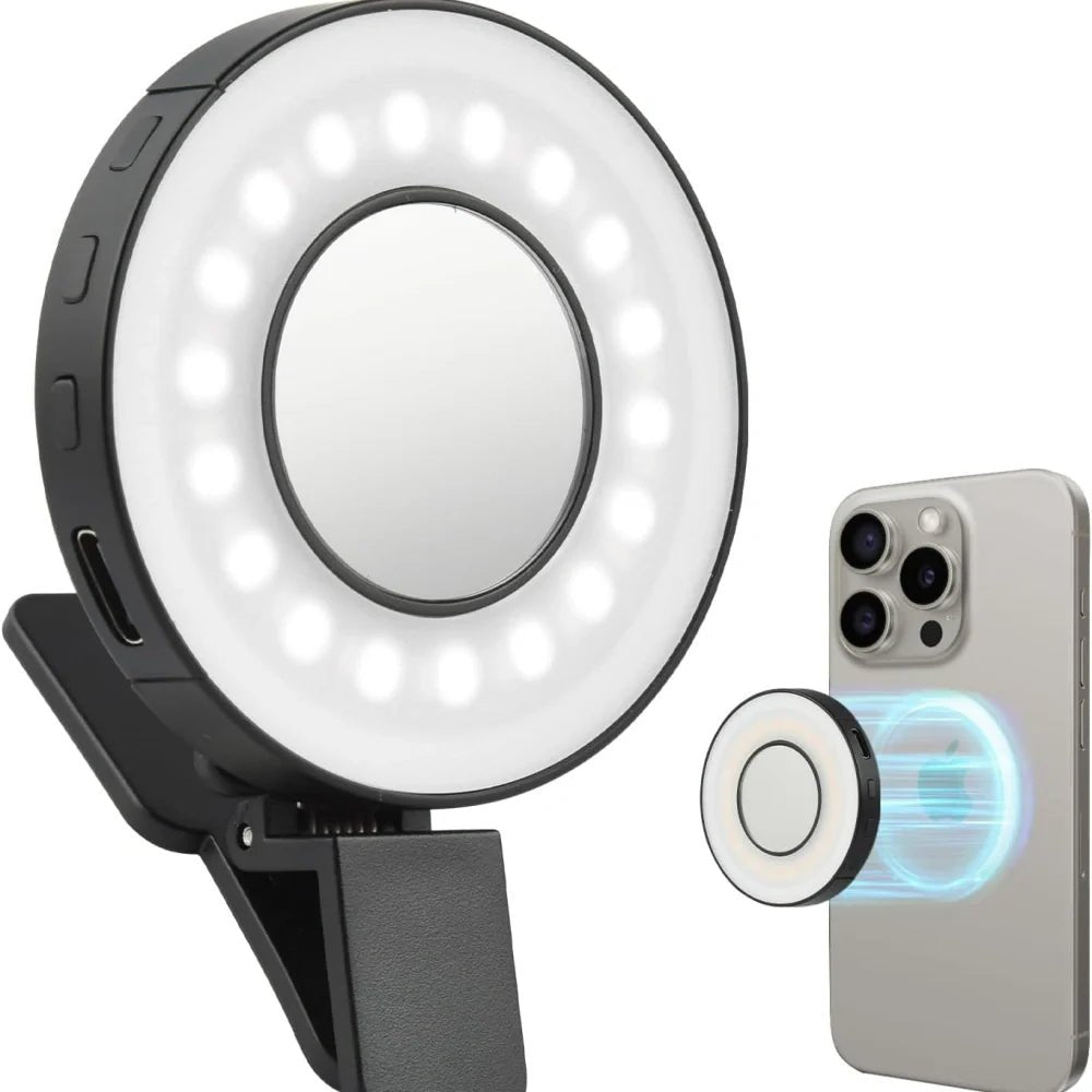 LuxRoyale Magnetic Fill Light For Selfies And Videos Portable