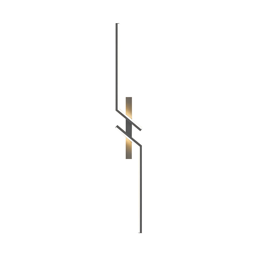 Irregular Symmetrical L Shape Creative LED Minimalist Wall Lamp Sconces Lighting 8