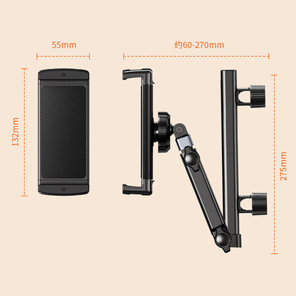 Luxora Tablet Holder for Car Headrest - 360° Rotation