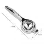 Luxora Manual Citrus Press Juicer For Oranges And Lemons, Stainless Steel