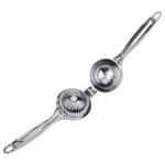 Luxora Manual Citrus Press Juicer For Oranges And Lemons, Stainless Steel