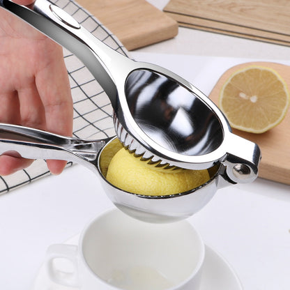 Luxora Manual Citrus Press Juicer For Oranges And Lemons, Stainless Steel