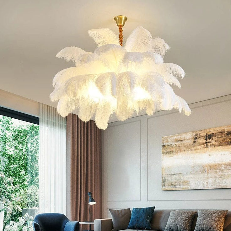 Jack Feather Chandelier 0